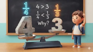 Beyninizin Size Söylediği Matematik Yalanı: 1/4 Neden 1/3’ten Büyüktür?